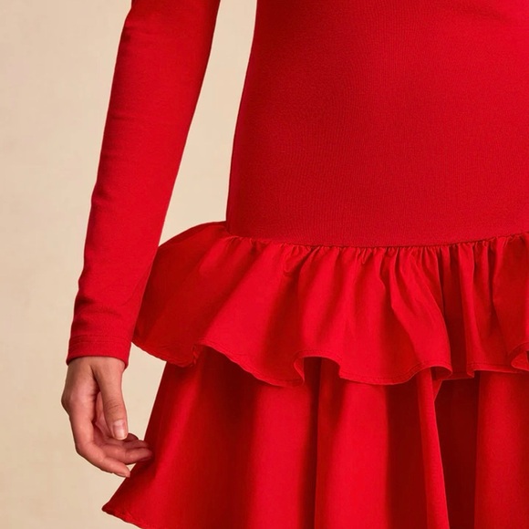 Zara Red Mini Dress - Picture 4 of 7